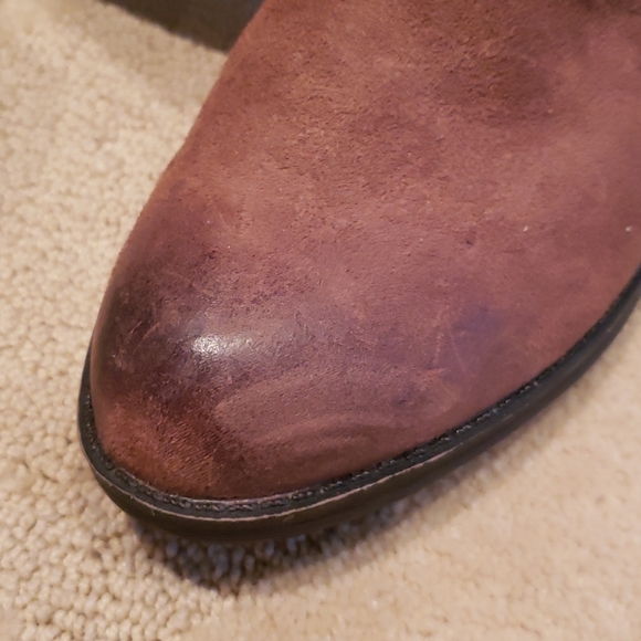 Rocket Dog Faux Suede Cowboy Boots, Sz 10 - Picture 11 of 16